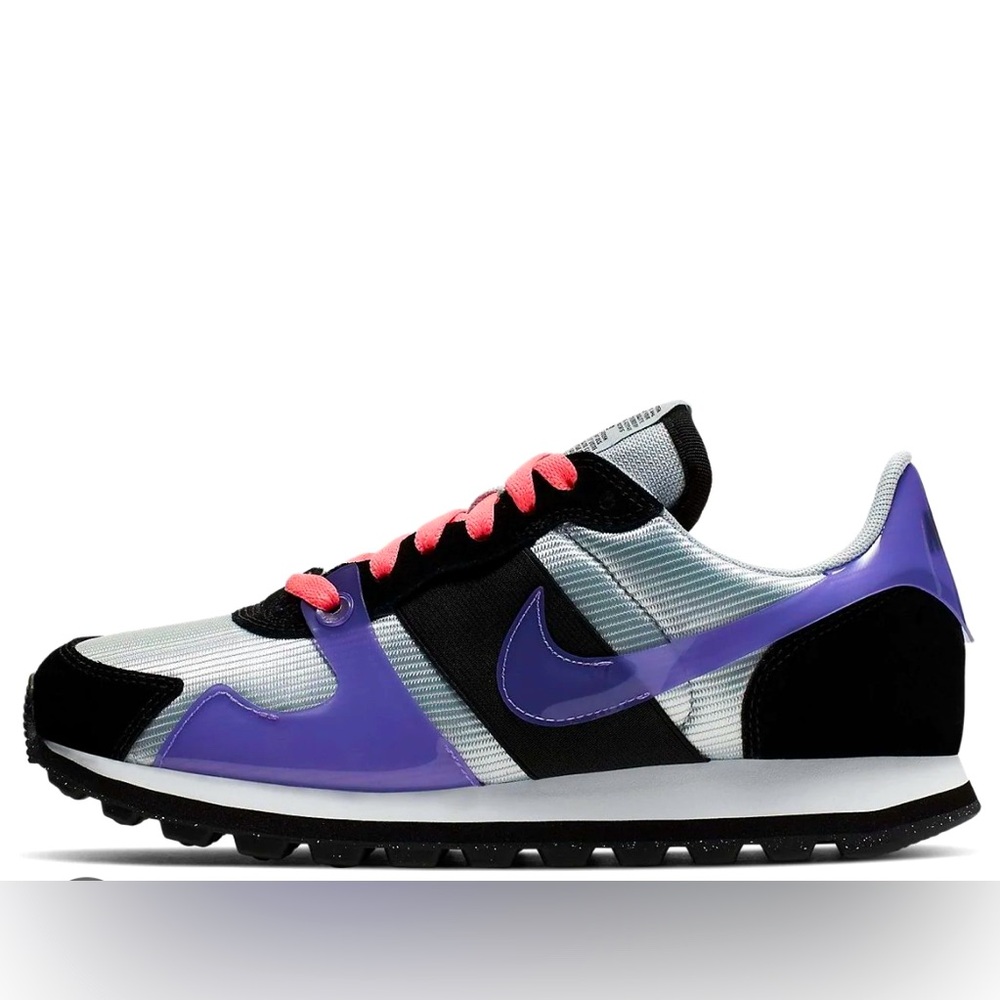 Women’s Nike V-Love O.X. Pure Platinum Black Atomic Violet